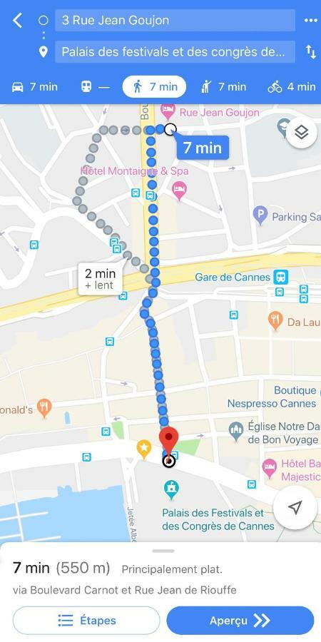 Deux Pieces Proche Palais Et Plages Cannes Zewnętrze zdjęcie